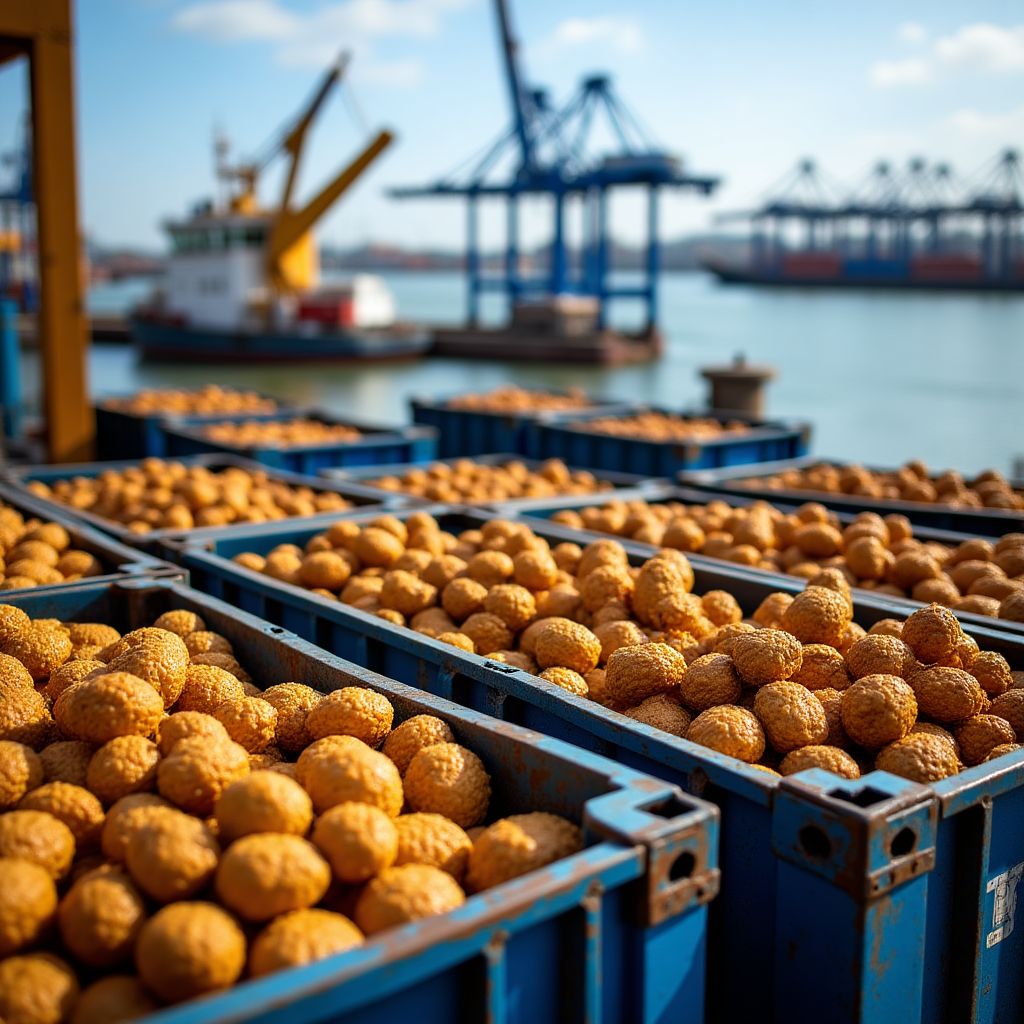 Exportación de productos agrícolas
